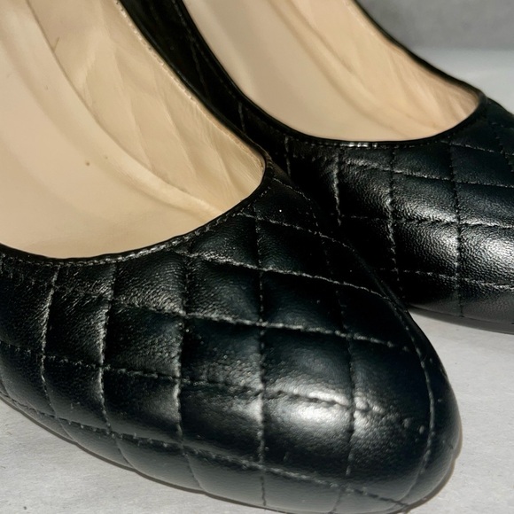 LK BENNETT Cienna Elegant Black Quilted Women's Pumps - Picture 3 of 12